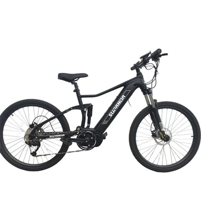 Electric Mountain Bike With Full Suspension