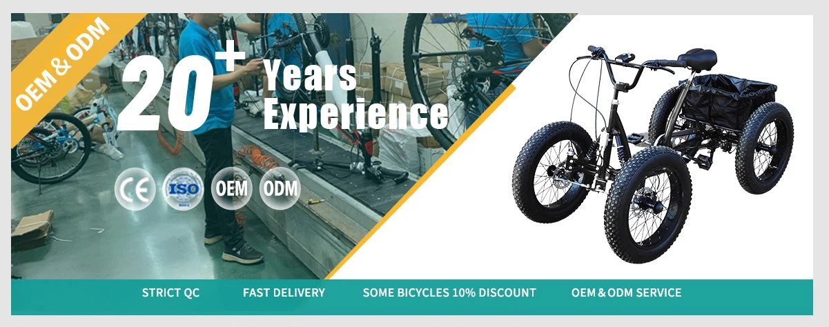 Factory wholesale 20 inch 4 wheels cargo bike Factory wholesale 20 inch 4 wheels cargo bike